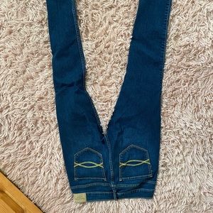 Size 2 Abercrombie and Fitch dark blue Jean ! $15